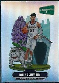 2020 Panini Prizm Draft Picks Downtown Rui Hachimura #D-17 card