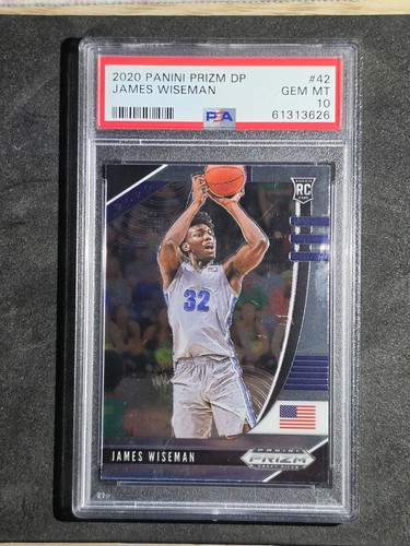 2020 Panini Prizm Draft Picks James Wiseman #42 card