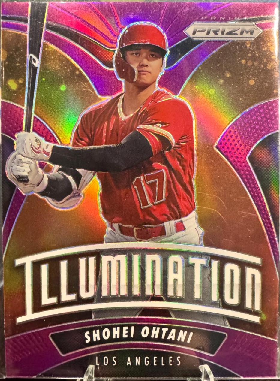 2020 Panini Prizm Illumination Shohei Ohtani [Purple] #I-11 card