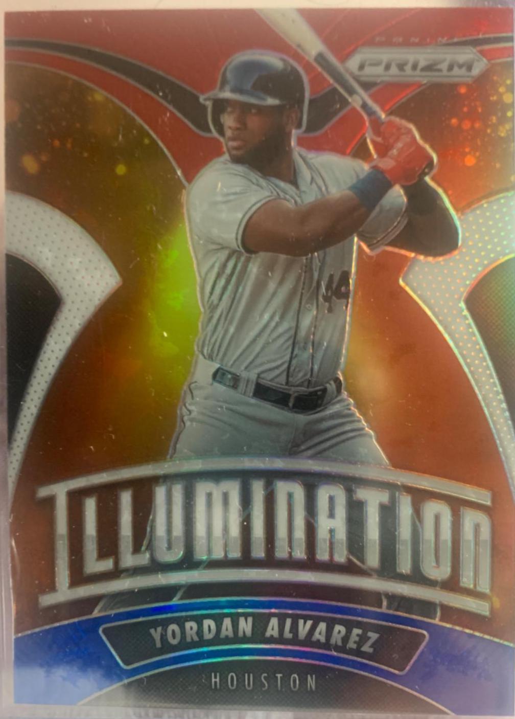 2020 Panini Prizm Illumination Yordan Alvarez #I-6 card