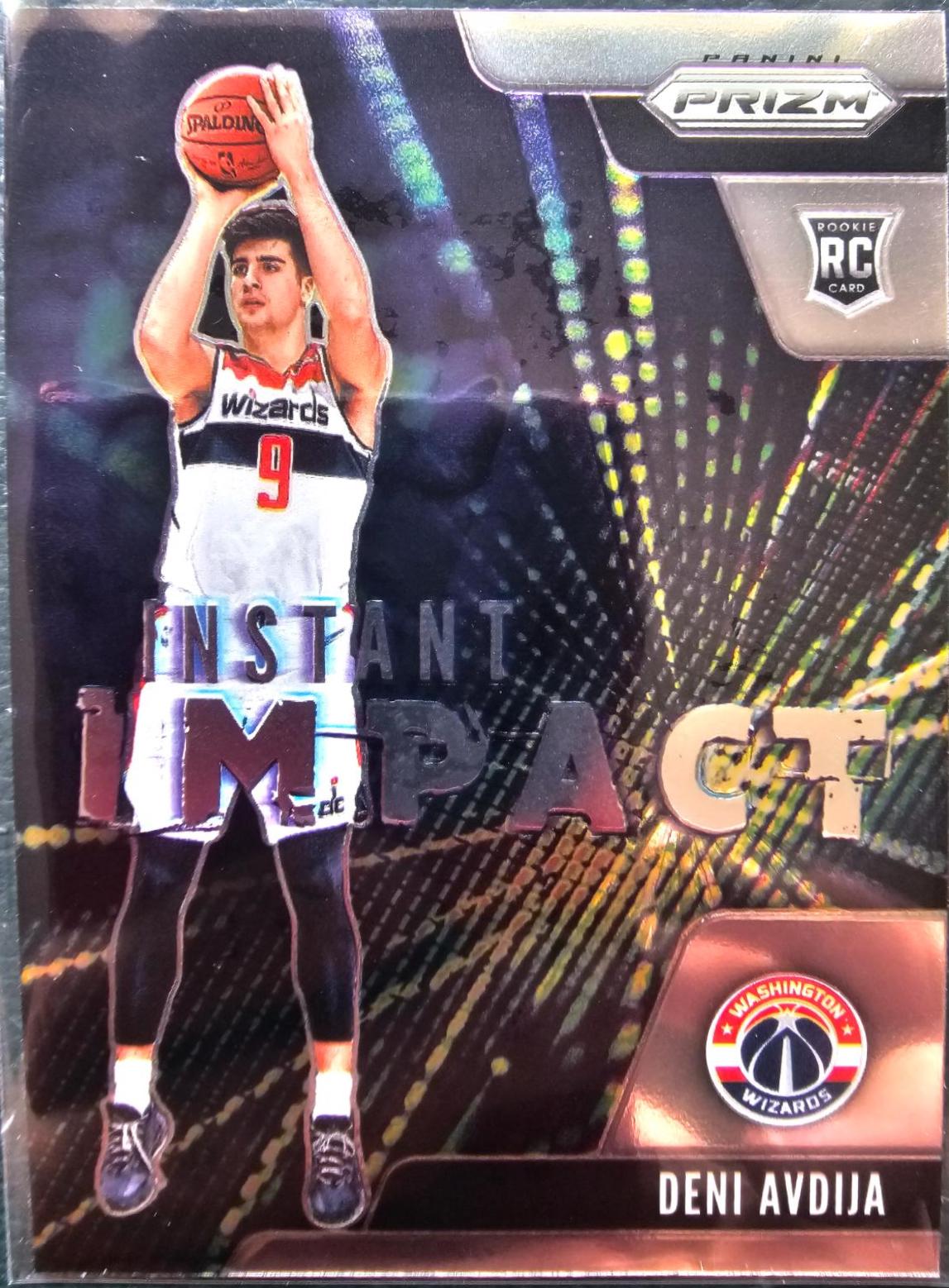 2020 Panini Prizm Instant Impact Deni Avdija #25 card