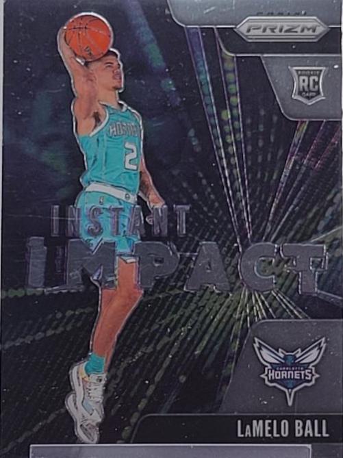 2020 Panini Prizm Instant Impact LaMelo Ball #21 card