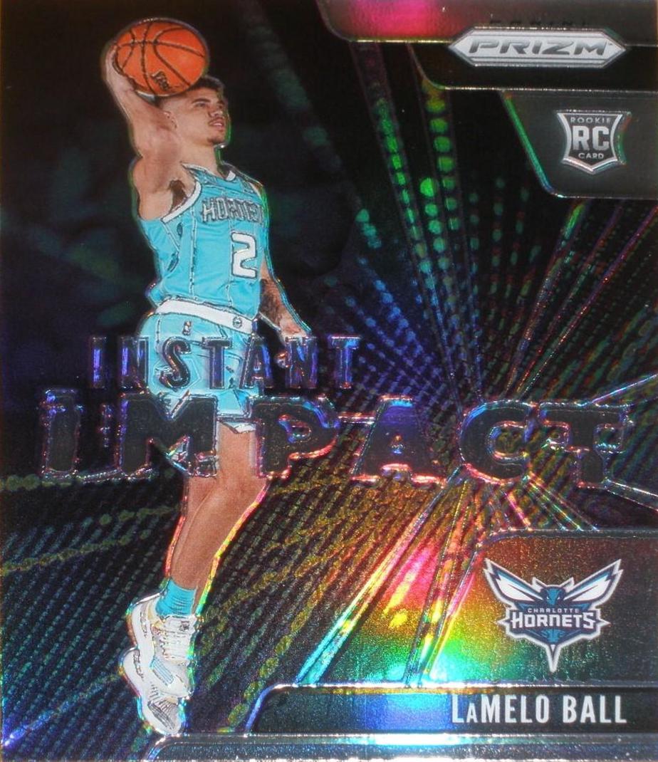 2020 Panini Prizm Instant Impact LaMelo Ball [Silver] #21 card