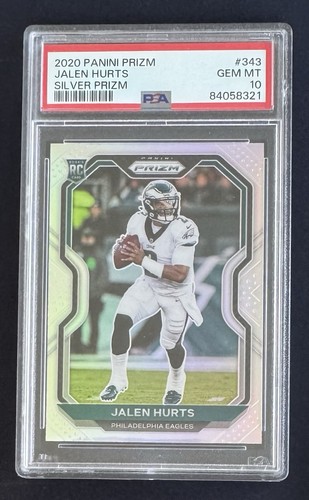 2020 Panini Prizm Jalen Hurts [Silver] #343 card