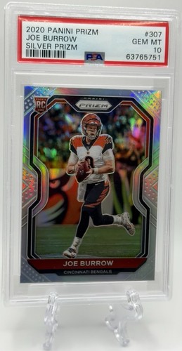 2020 Panini Prizm Joe Burrow [Silver] #307 card