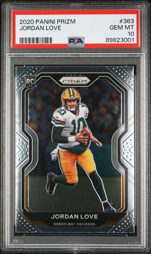 2020 Panini Prizm Jordan Love #363 card