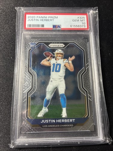 2020 Panini Prizm Justin Herbert #325 card