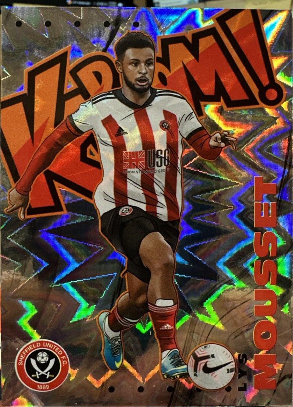 2020 Panini Prizm Premier League Kaboom Lys Mousset #15 card