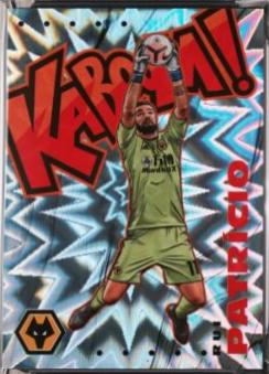 2020 Panini Prizm Premier League Kaboom Rui Patricio #20 card