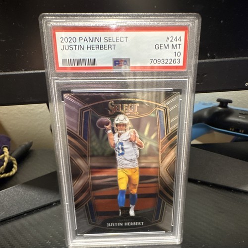 2020 Panini Select Justin Herbert #244 card