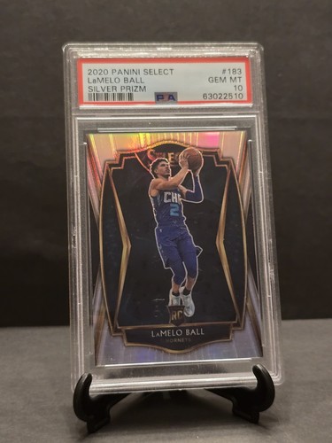 2020 Panini Select LaMelo Ball [Silver Prizm] #183 card