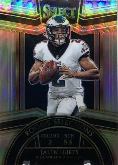 2020 Panini Select Rookie Selections Jalen Hurts #RS-19 card