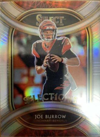 2020 Panini Select Rookie Selections Joe Burrow [Prizm] #RS-1 card