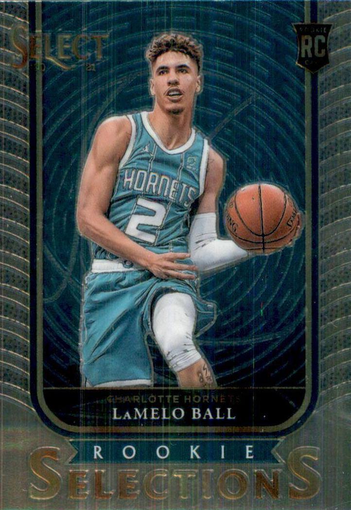 2020 Panini Select Rookie Selections Lamelo Ball #1 card