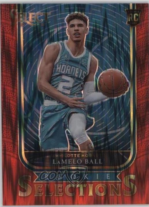 2020 Panini Select Rookie Selections LaMelo Ball [Red] #1 card