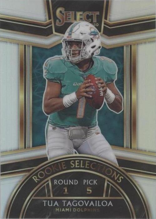 2020 Panini Select Rookie Selections Tua Tagovailoa #RS3 card