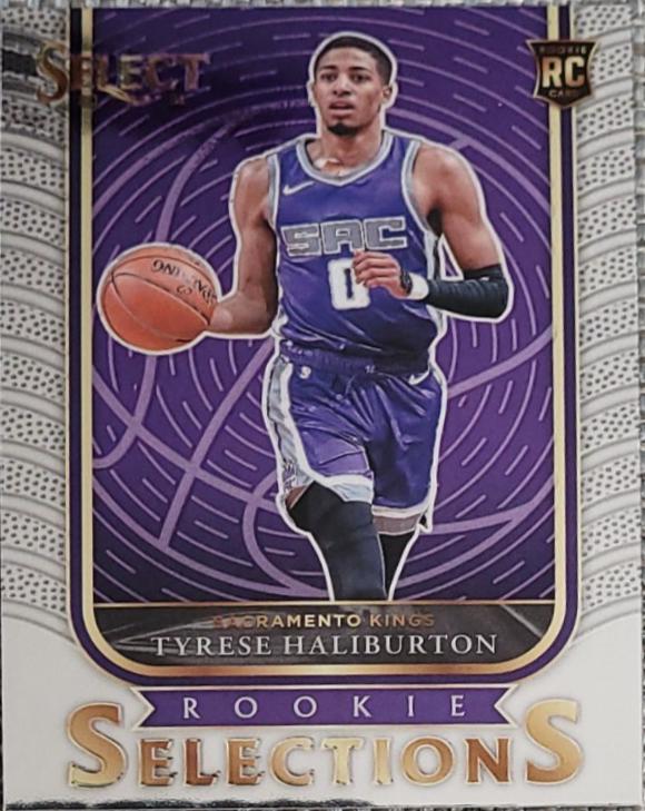 2020 Panini Select Rookie Selections Tyrese Haliburton #3 card