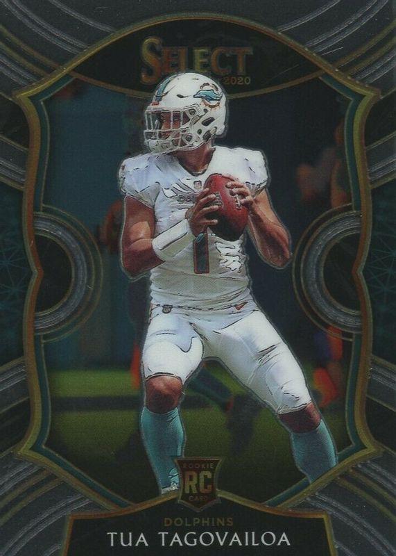 2020 Panini Select Tua Tagovailoa #45 card
