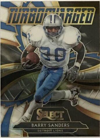 2020 Panini Select Turbocharged Barry Sanders #T14 card