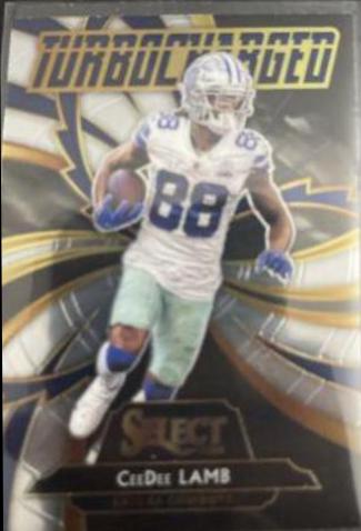 2020 Panini Select Turbocharged CeeDee Lamb #T16 card