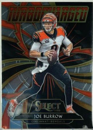2020 Panini Select Turbocharged Joe Burrow [Prizm] #T20 card