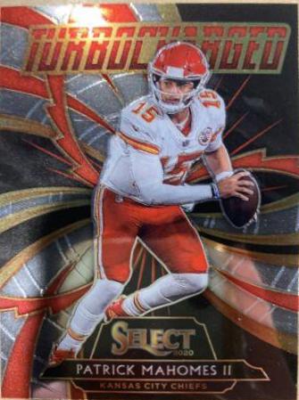 2020 Panini Select Turbocharged Patrick Mahomes II [Prizm] #T6 card