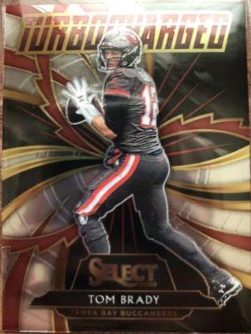 2020 Panini Select Turbocharged Tom Brady #T12 card