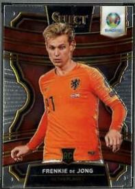 2020 Panini Select UEFA Euro Frenkie de Jong #91 card