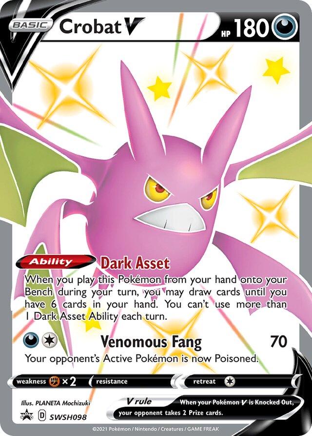 2020 Promo Crobat V #SWSH098 card