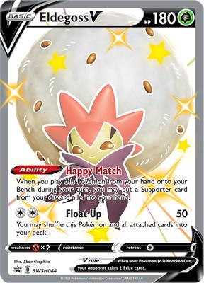 2020 Promo Eldegoss V #SWSH084 card