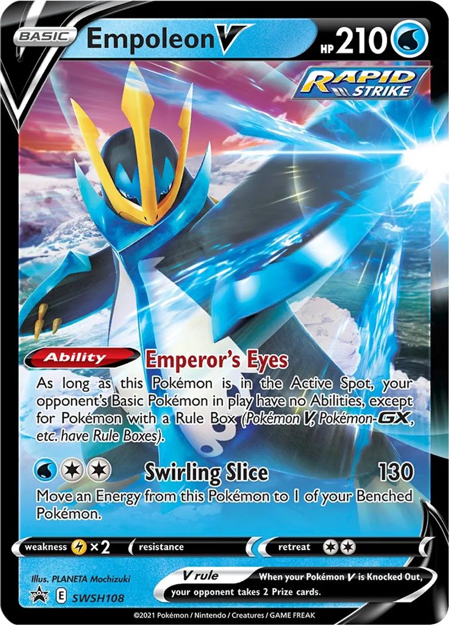 2020 Promo Empoleon V #SWSH108 card