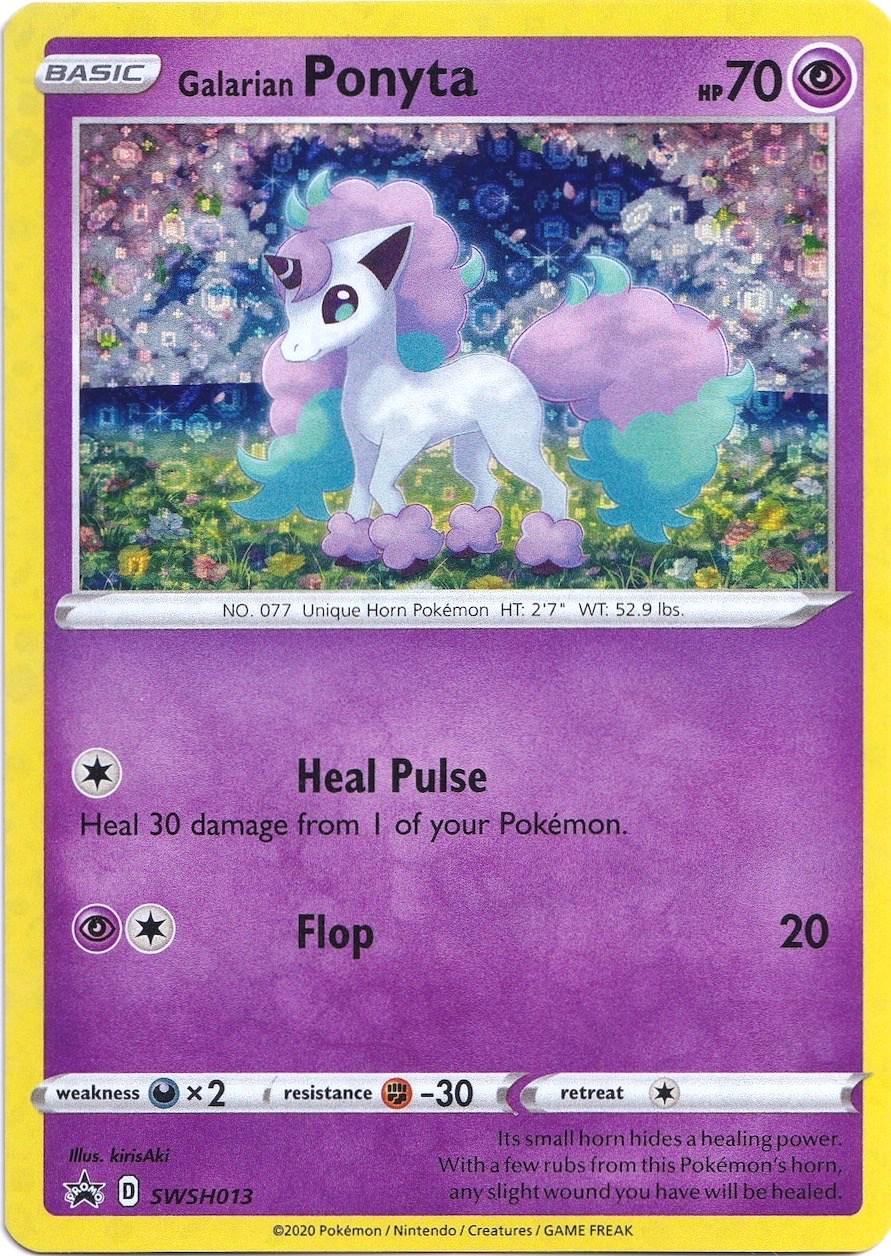 2020 Promo Galarian Ponyta #SWSH013 card