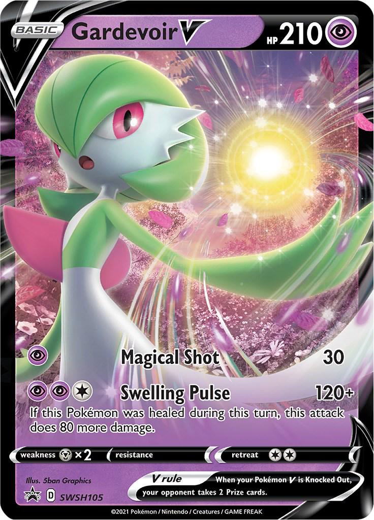 2020 Promo Gardevoir V #SWSH105 card