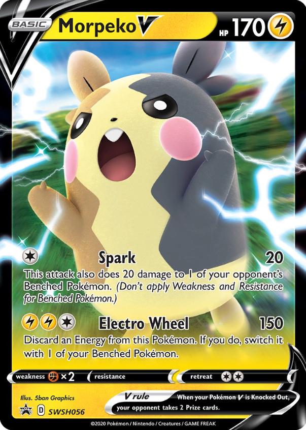 2020 Promo Morpeko V #SWSH056 card