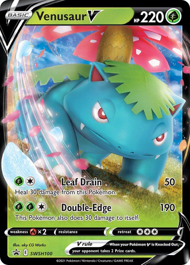 2020 Promo Venusaur V #SWSH100 card
