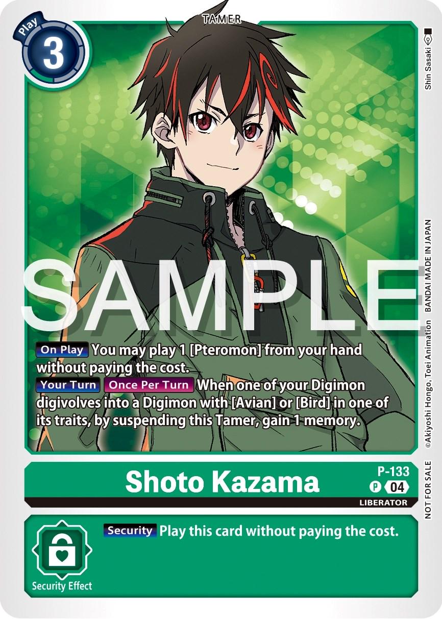 2020 Promotion Shoto Kazama #P-133 P card