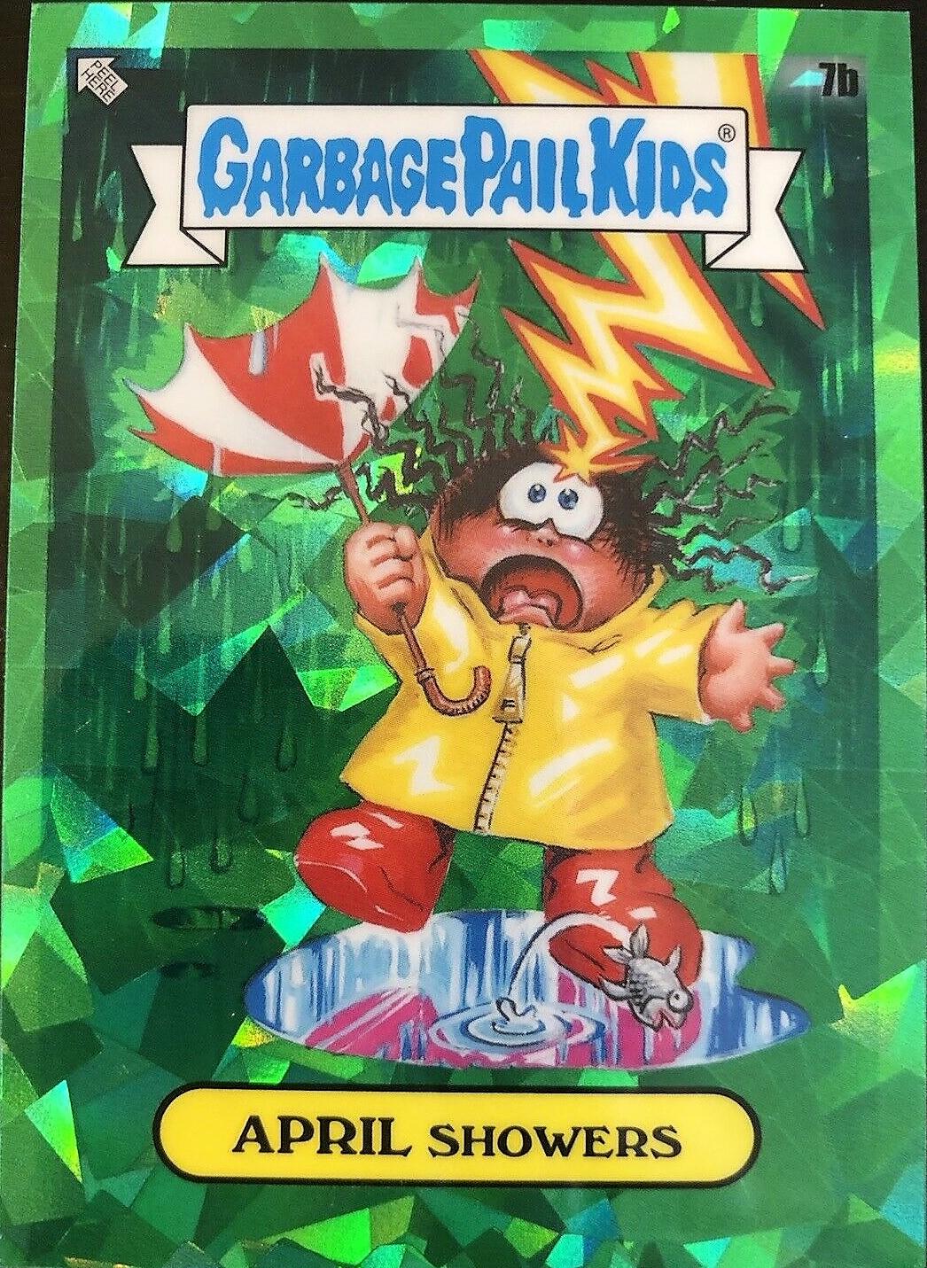 2020 Sapphire APRIL Showers [Green] #7b card