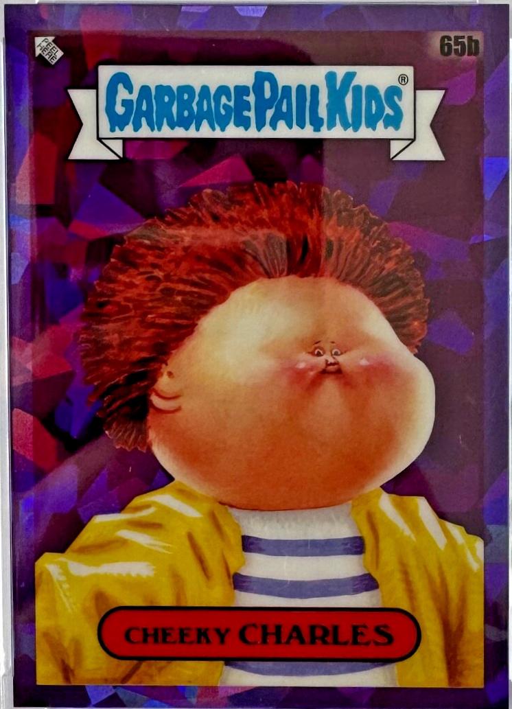 2020 Sapphire Cheeky CHARLES [Purple] #65b card