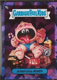 2020 Sapphire Junkfood JOHN [Purple] #2a card