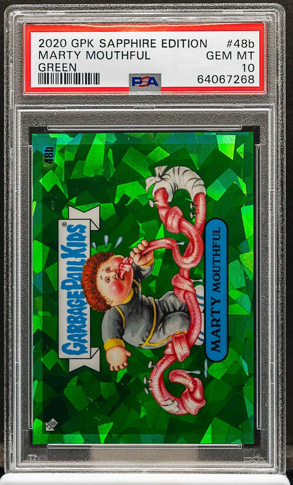 2020 Sapphire MARTY Mouthful [Green] #48b card