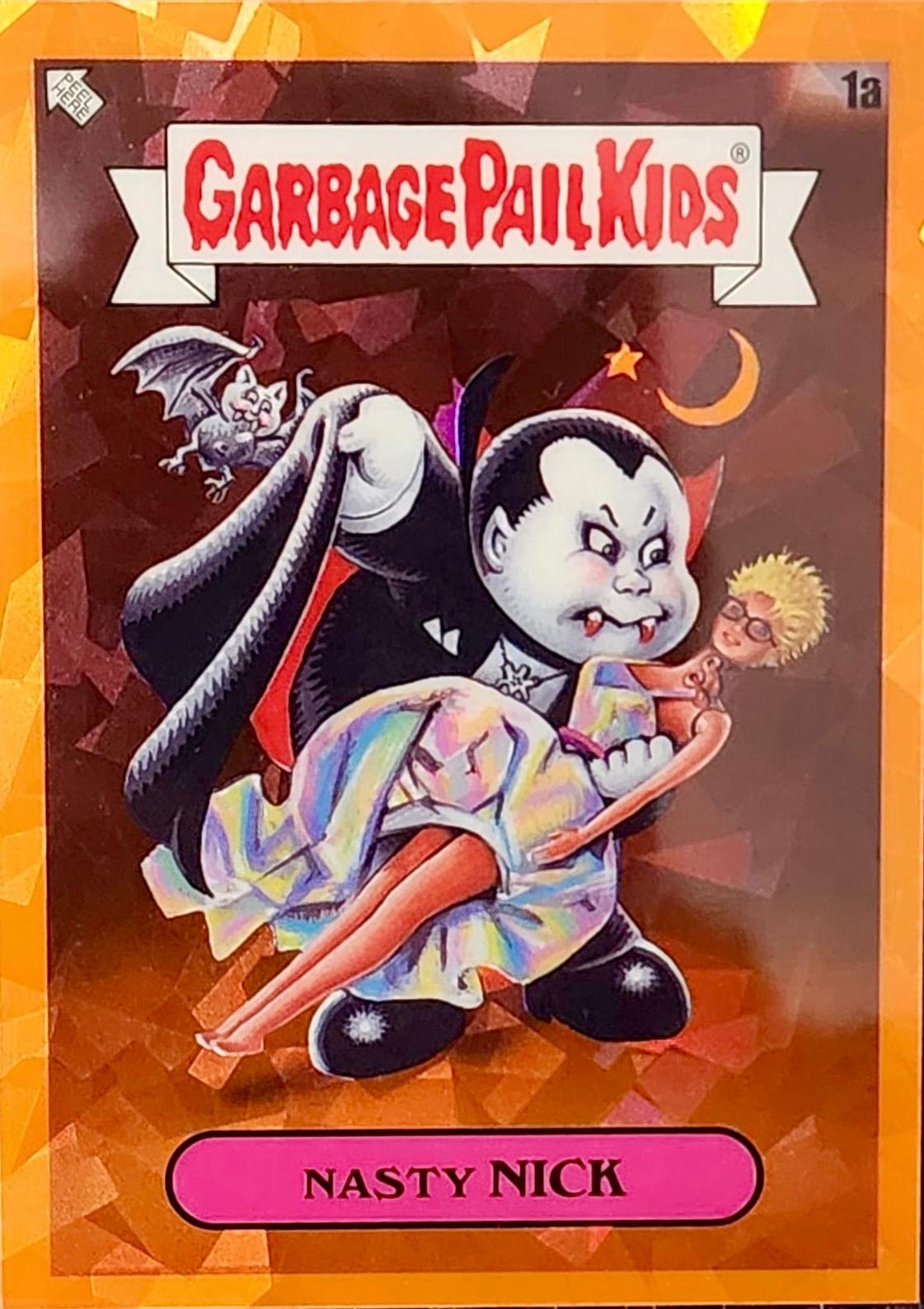 2020 Sapphire Nasty NICK [Orange] #1a card