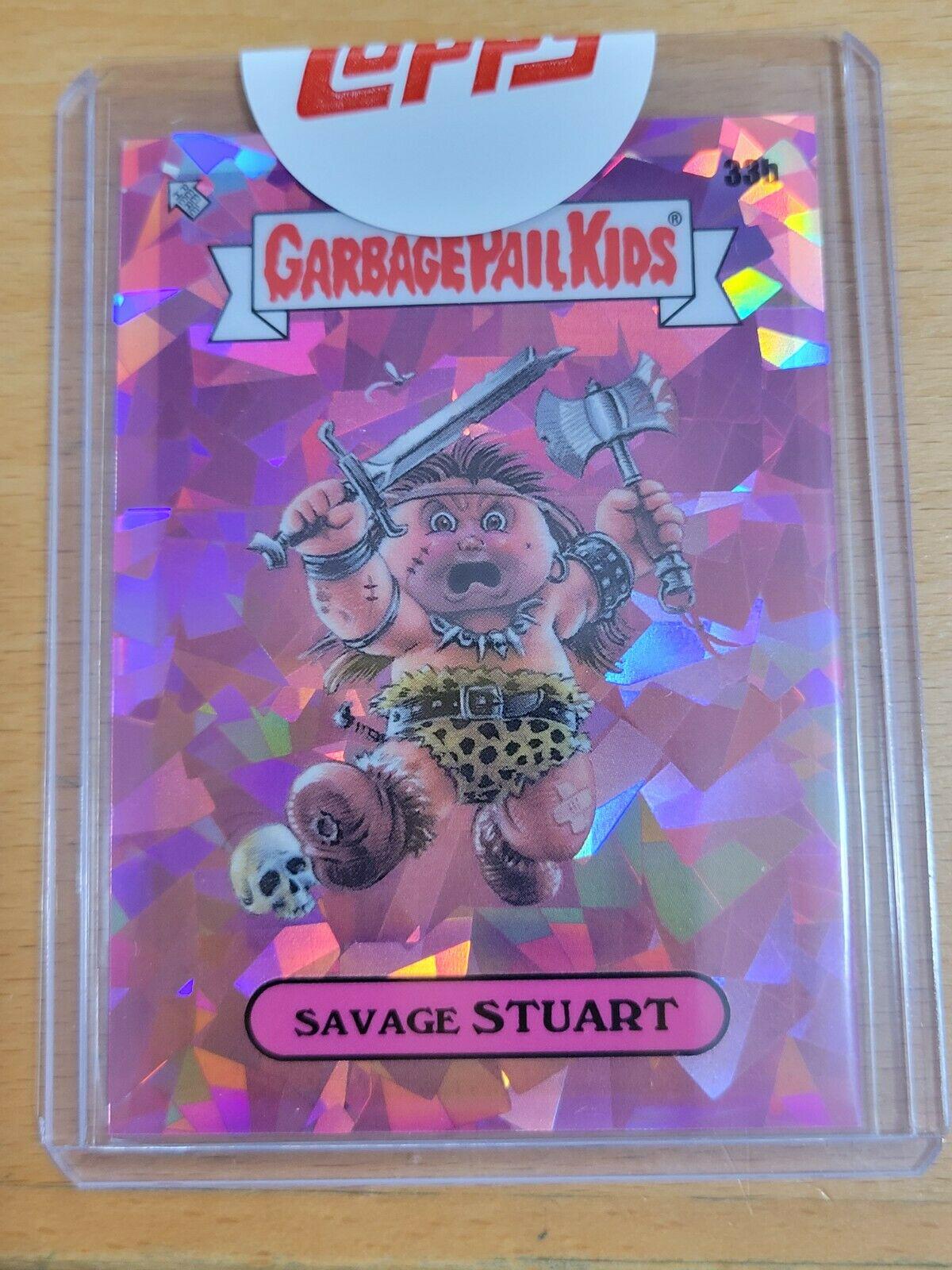 2020 Sapphire Savage STUART [Pink] #33b card
