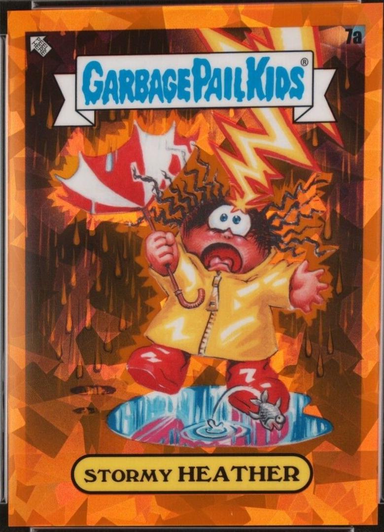 2020 Sapphire Stormy HEATHER [Orange] #7a card
