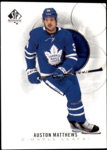 2020 SP Authentic Auston Matthews #58 card