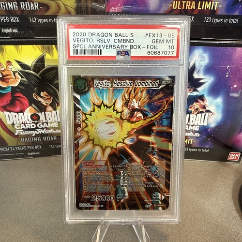 2020 Super Expansion Set: Special Anniversary Box Vegito, Resolve Combined #EX13-05 card