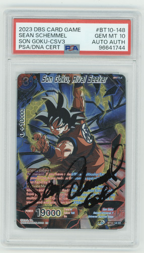 2020 Super Rise of the Unison Warrior Son Goku, Rival Seeker #BT10-148 card