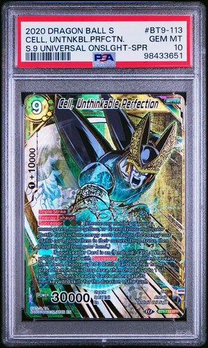 2020 Super Universal Onslaught Cell, Unthinkable Perfection #BT9-113 card