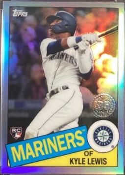 2020 Topps Chrome 1985 Kyle Lewis #85TC-22 card