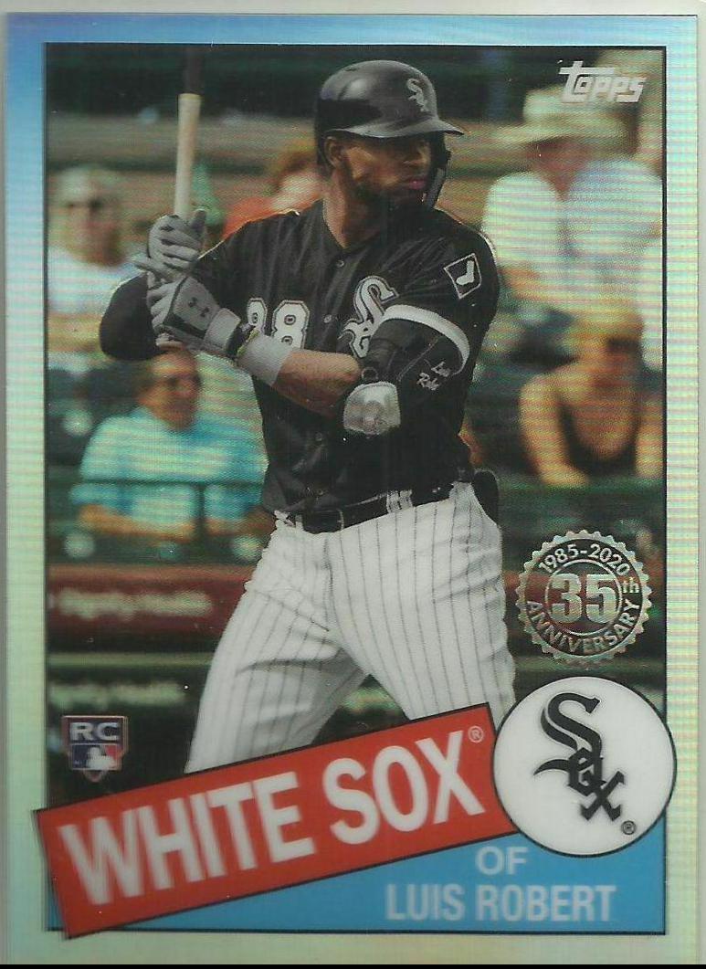 2020 Topps Chrome 1985 Luis Robert #85TC-17 card