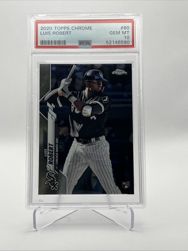 2020 Topps Chrome Luis Robert #60 card